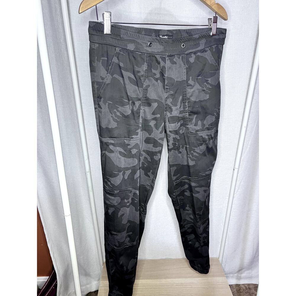 Supplies Gray Camo Stretchy‎ Waist Pull On Urban Jogger Pants